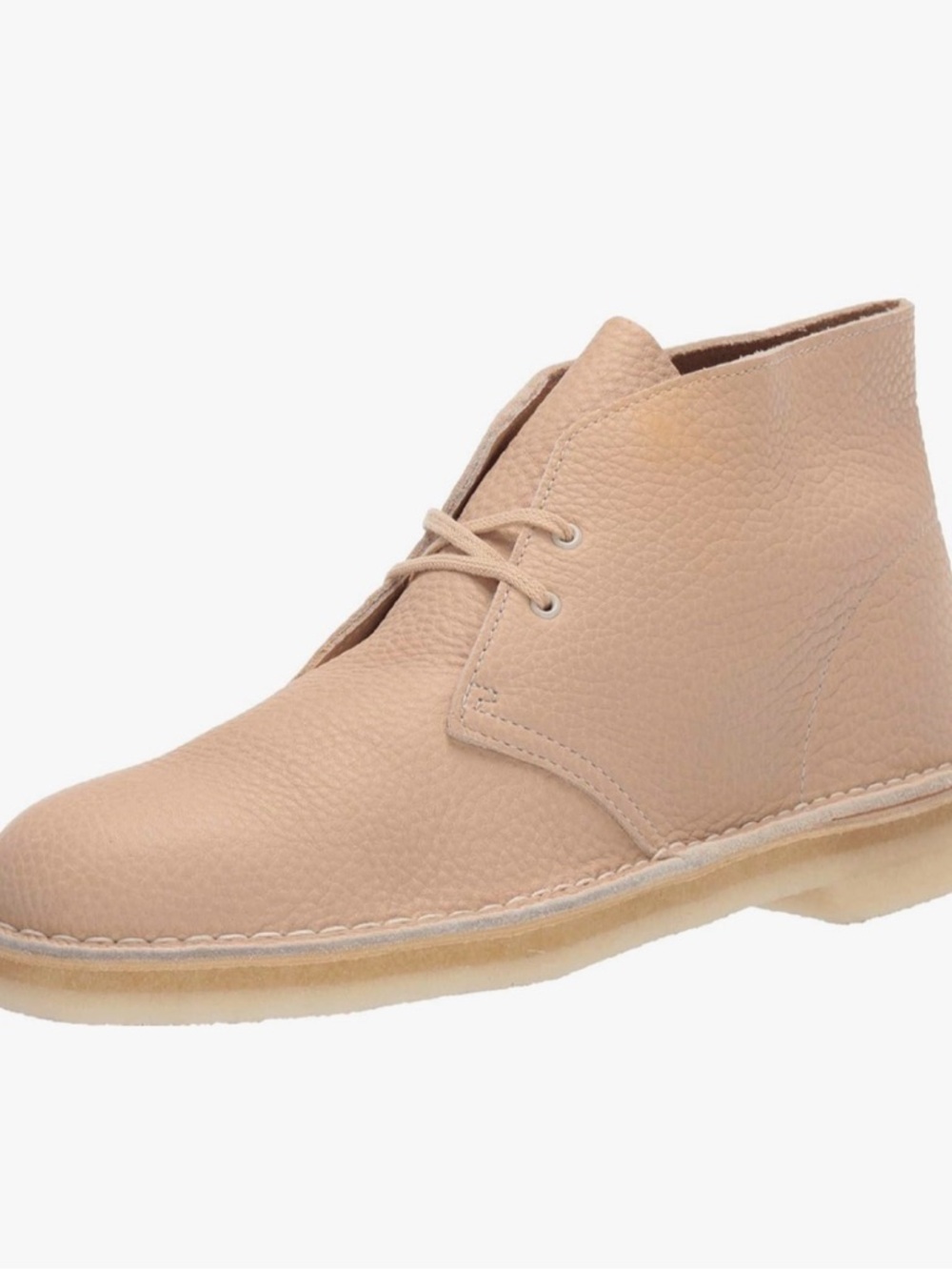 Clarks Men's Desert Boot in Light Tan Leather NWT and Box